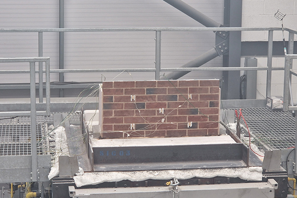 BrickClad® tested with Siderise Firestopping